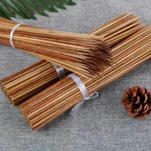 Carbonized bamboo sticks.5